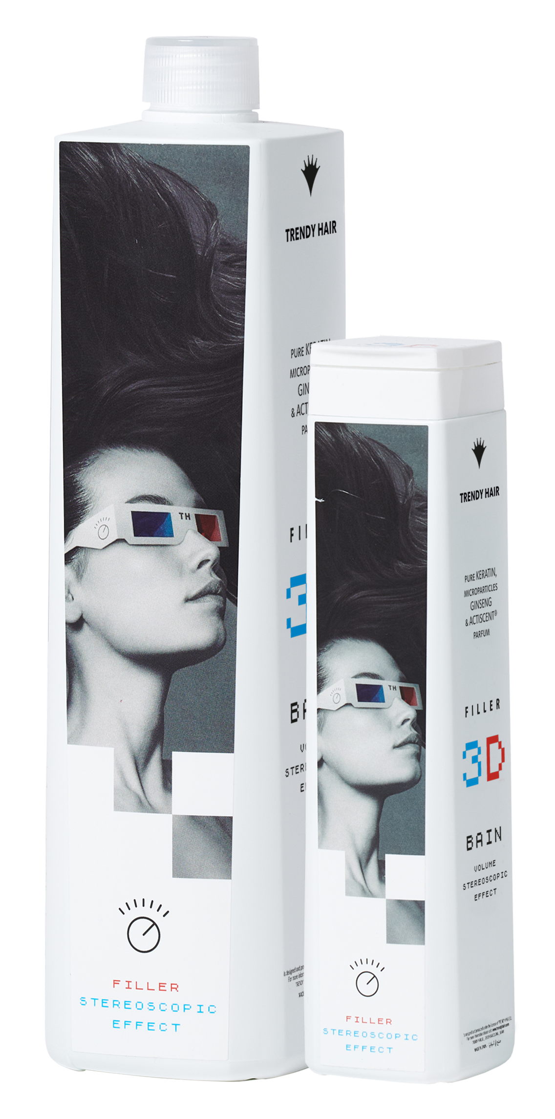 Objemový šampon 3D FILLER